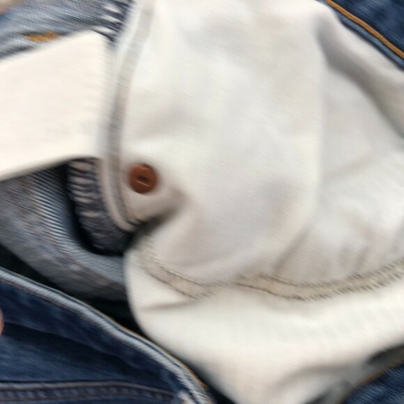 Abercrombie & Fitch Womens Mom Jeans 28/8 High Rise Curve Love Distressed Denim - Picture 11 of 14